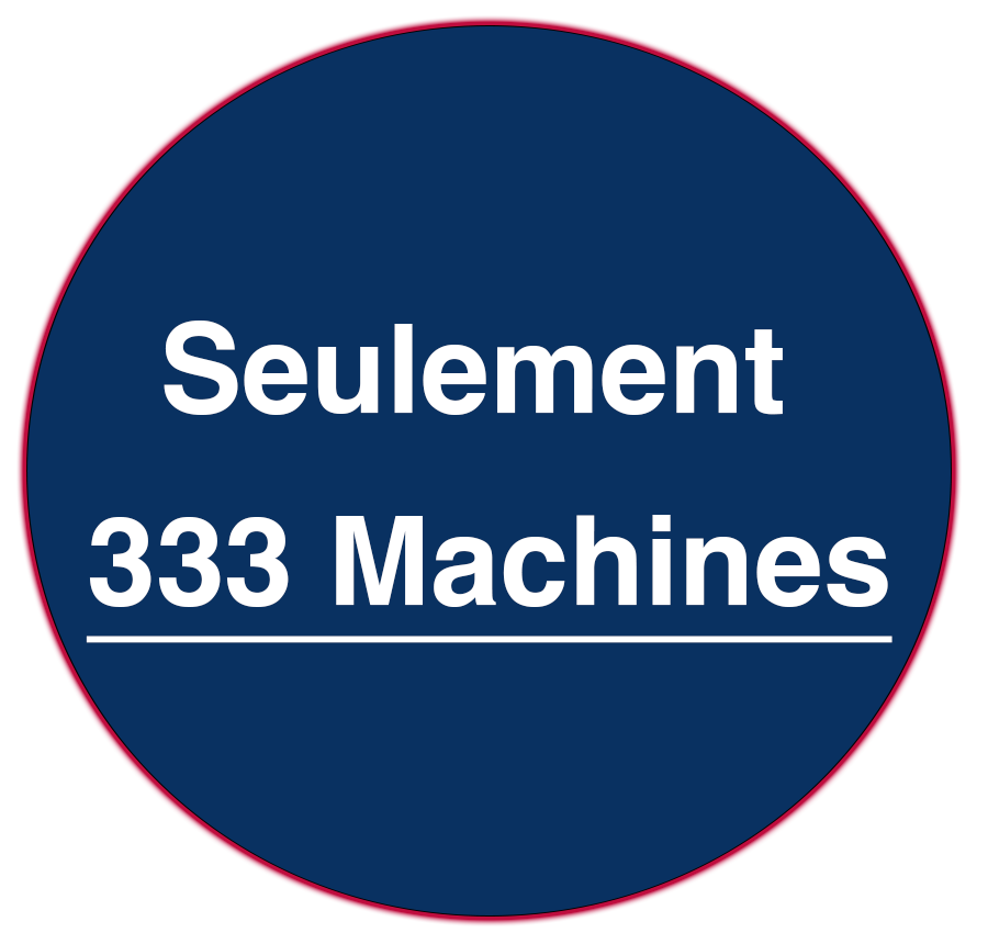 333 machines offer